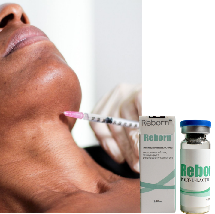 Produto de levantamento facial Reborn PLLA Fillers