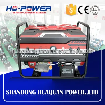 portable petrol 8kw 10kva 3 phase generator