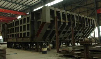 H beams prefab metal workshop building