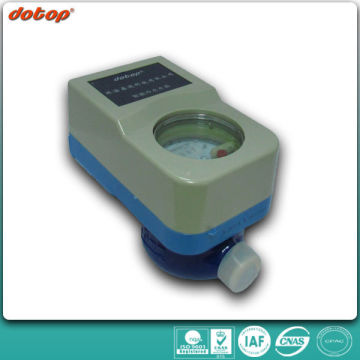 Highly stable brass hot water flow meter control