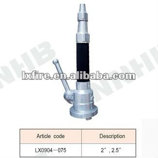 fire nozzle with the size 2" and 2.5"