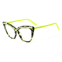 Eco-Friendly Lamination Acetate Glasses Colorblocking Lamination Acetate Glasses Supplier