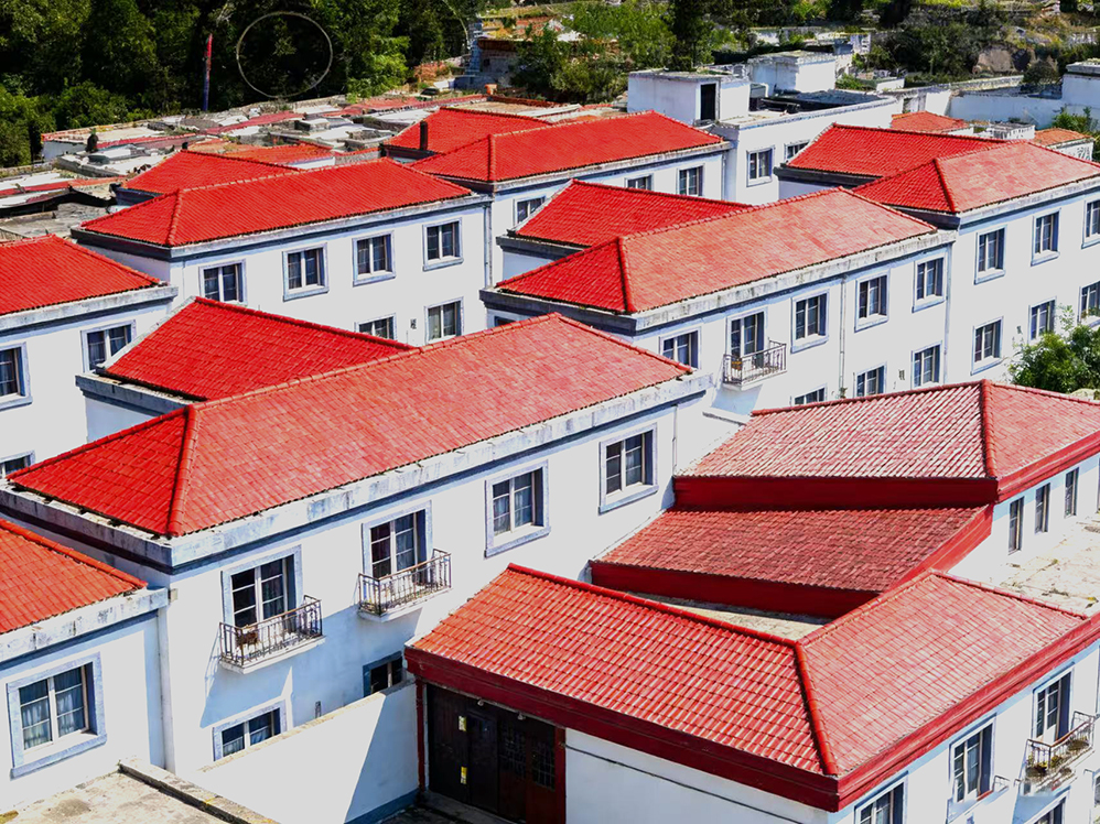 Custom engineering grade windproof chinese style roofing