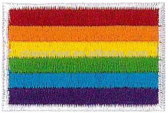 Rainbow Flag Patches - Small