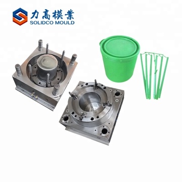 Customized Design Paint Bucket Plastic Mould