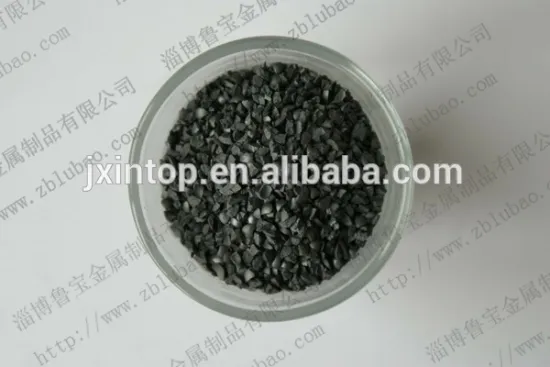 angular blasting bearing steel grit for rust cleaning and polishing G16