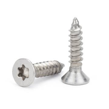 Wholesale M3 Chrome Black Zinc Steel Flat Screw Chipboard Head Tapping Screws