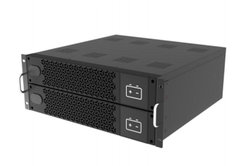 UPS Battery Cabinet with Anderson Terminals and Built-in Battery Breaker with Plastic Front Panel for UPS Backup Power