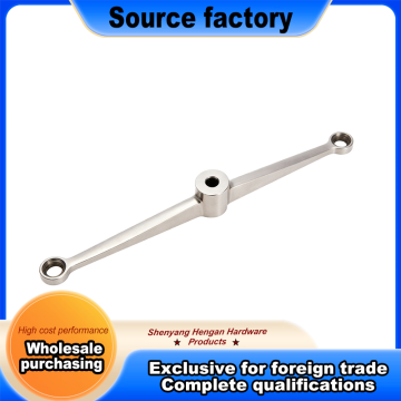 H shaped Spider Engineering Glass Bracket Fitting