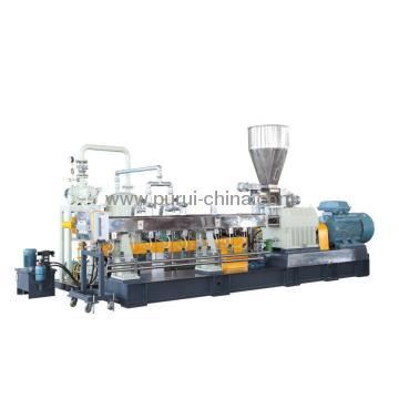 PET flakes pelletizing machine