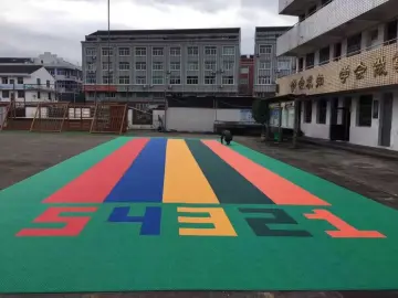 Mudolar Interlocking Playground Tiles for Kids
