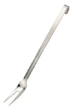 Professional one piece meat fork, s/s