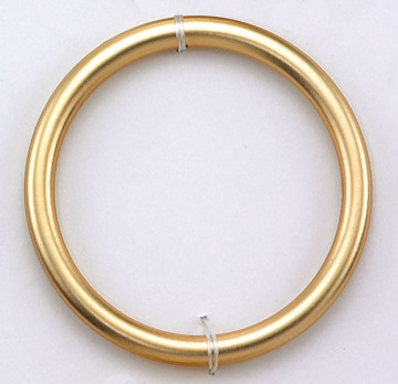 50mm Metallic Matt Gold Plastic O Ring