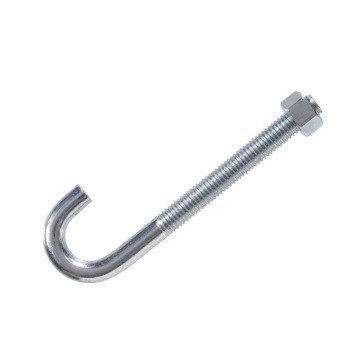 Blue white zinc J Anchor Bolt27×500-27×1500