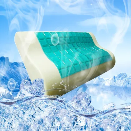 memory foam health care gel contour cooling pillow