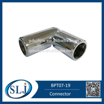 Brass adjustable bathroom support tube connector BPT07-19