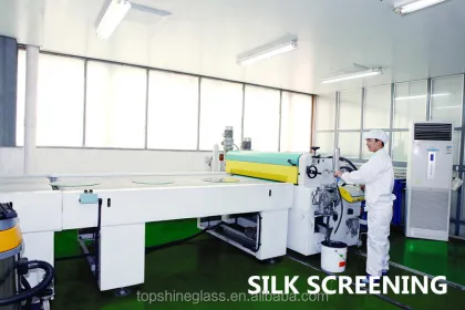 Custom Cut Top Quality Corning Gorilla Silk Screen Printing Tempered Glass for Countertop, Tabletop