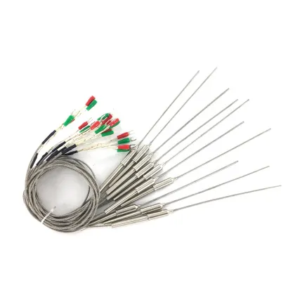 K-Type Thermocouple 1mm 100mm Probe Temperature Sensor