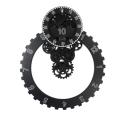 No.3 Big Silver Gear Reloj de pared