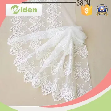2016 hot selling embroidery french lace designs lace convertible wedding dress