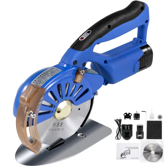 Professional 100-125MM Circular Saw Rotary Cutter for Fabric, Cotton, Leather Crafting & DIY Projects
