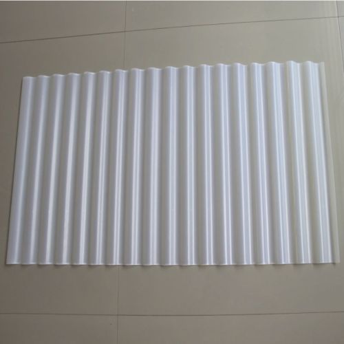 corrugated plastic PVC translucent roof sheet