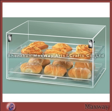 2 Layers Transparent Acrylic Food/Pie Cabinet