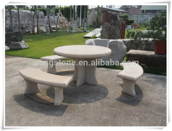 China Wholesale Granite Garden Stone Furniture Table And Chair