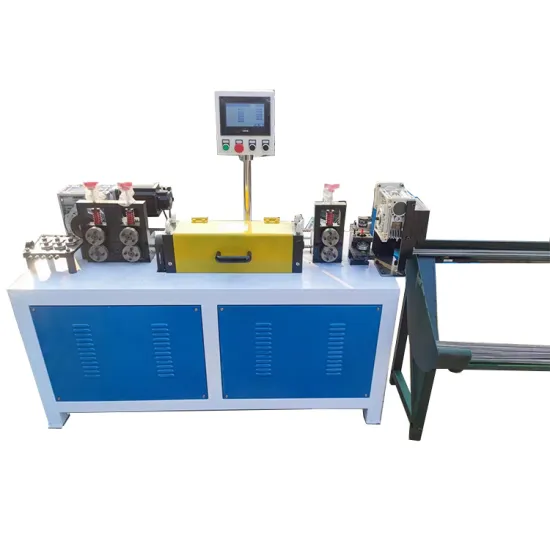 Automated Steel Wire Straightening and Cut-to-Length Machine