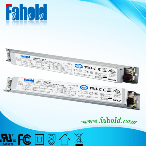 20W 42V Tri-proof LED 조명 드라이버 TUV