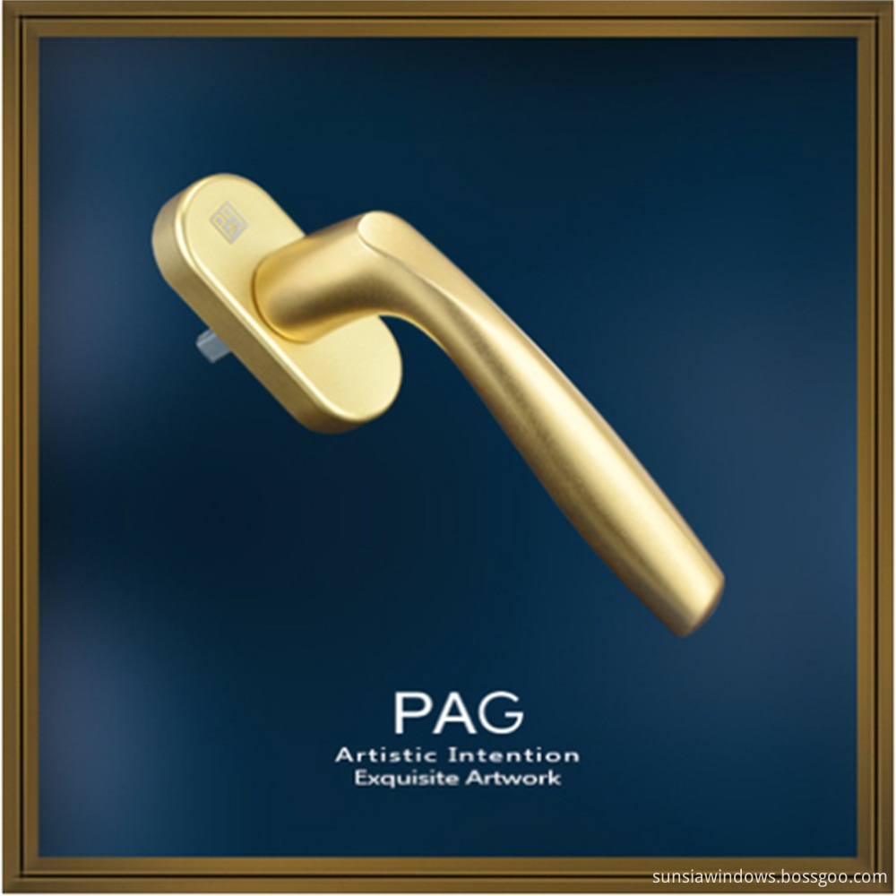 aluminium facy door and window accessories spindle handle 1