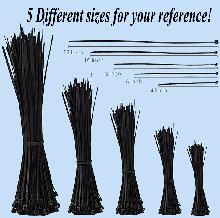 5 different sizes for your reference