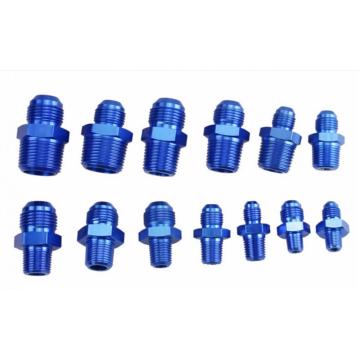 8AN Flare to 3/4NPT Pipe Adapter Fitting