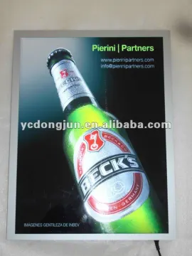 led acrylic slim light box