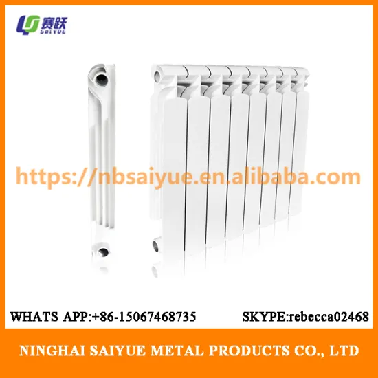 High purity aluminium die casting hot water room radiator