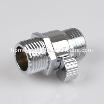 Double G1/2" Male Diverter Switch Shower Valve System Head Water Flow Control