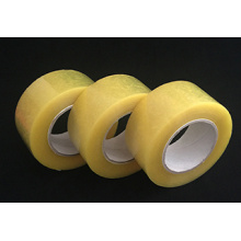 Disposable transparent packaging tape