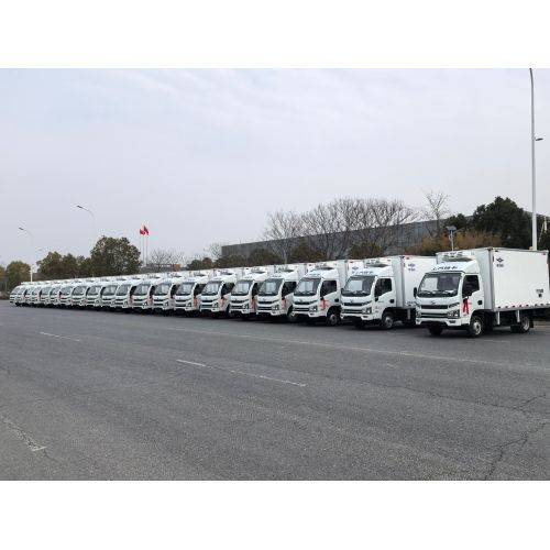 Mini camión de cadena de frío SAIC Maxus para logística urbana