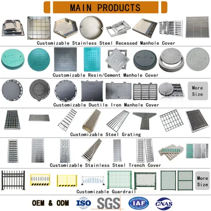 Wholesale High Quality Weak Current Rainwater Resin Manhole Covers
