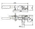 Vorhangspanner für LKW-Teile