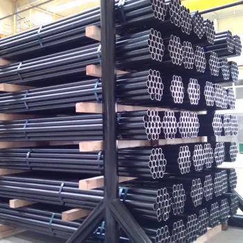DIN Black Painted Pipe