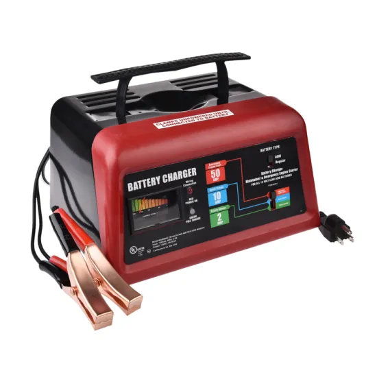 Portable Smart Battery Charger for 12V/6V - 2A to 50A