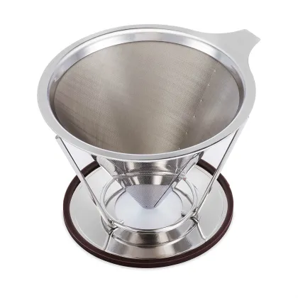 Washable & Reusable Kone Fits Bodum /Kone Coffee Filter for Chemex