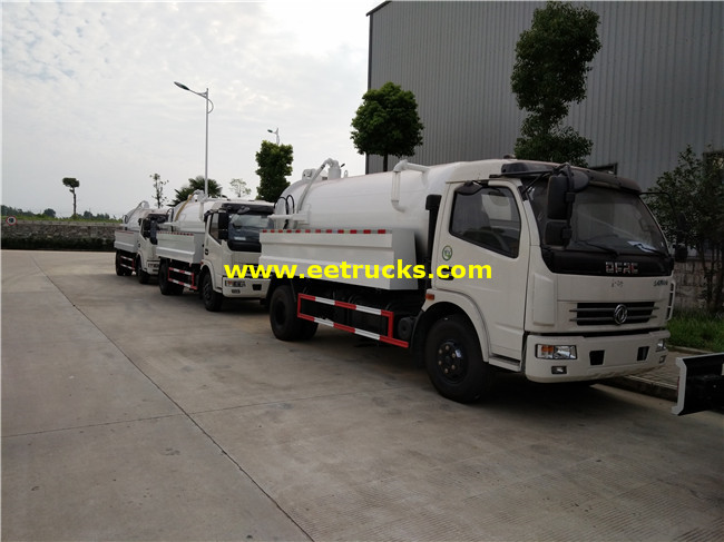 5cbm Cleaning Sewage Suction Trucks