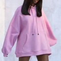 Hoodies de mulheres jovens roxas rosa