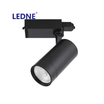 Commercial LED Track Lighting: COB Spotlight, Ceiling Light, and Wall Rail Systems for Bright Background Illumination