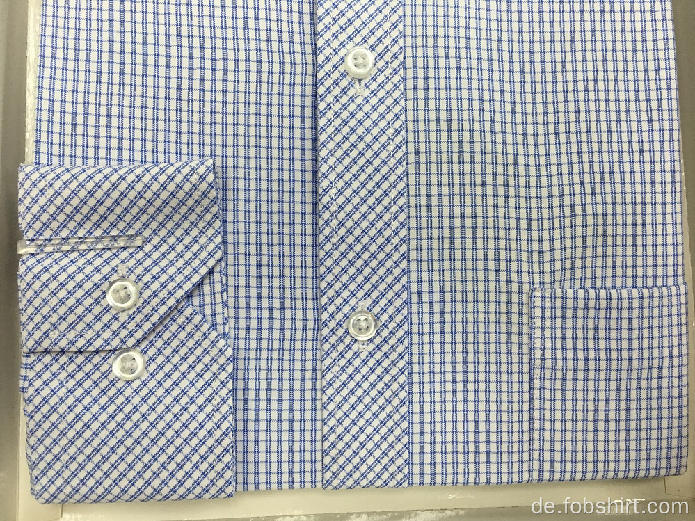 Garngefärbtes Business-Shirt