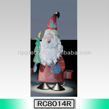 Popular Metal Christmas Decoration Santa Claus
