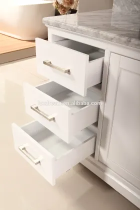 30'' living room bathroom furniture cabinets with marble top