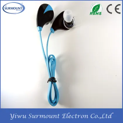 Cheap colorful headset sport bluetooth earphone with gift box